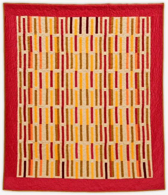 'Red Signal,' a quilt from Lori Mason's Designer Collection