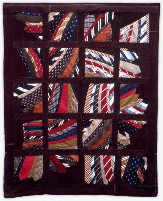 'Ronny's Ties,' a memorial quilt designed by Lori Mason