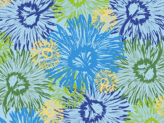 Shasta Tossed, part of the Shasta Collection in Pool from Lori Mason Design