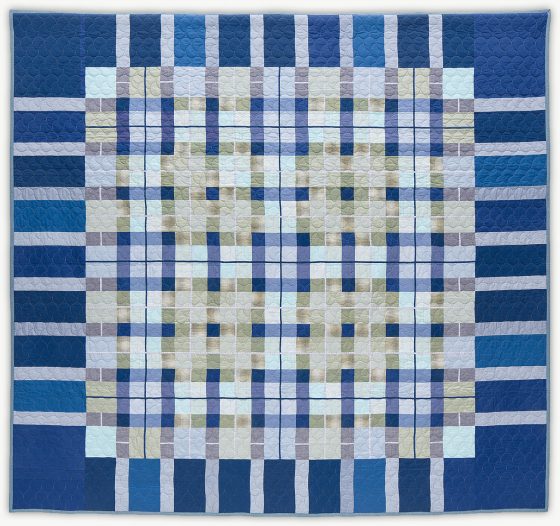 'Debbie's Tartan 2,' a memorial quilt by Lori Mason