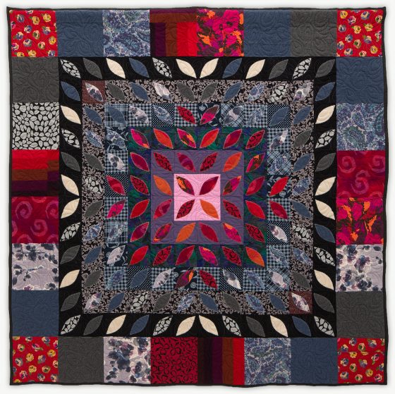 'Frances'Flower,' a memorial quilt by Lori Mason