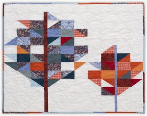 'Sam's Trees', a memorial quilt designed by Lori Mason