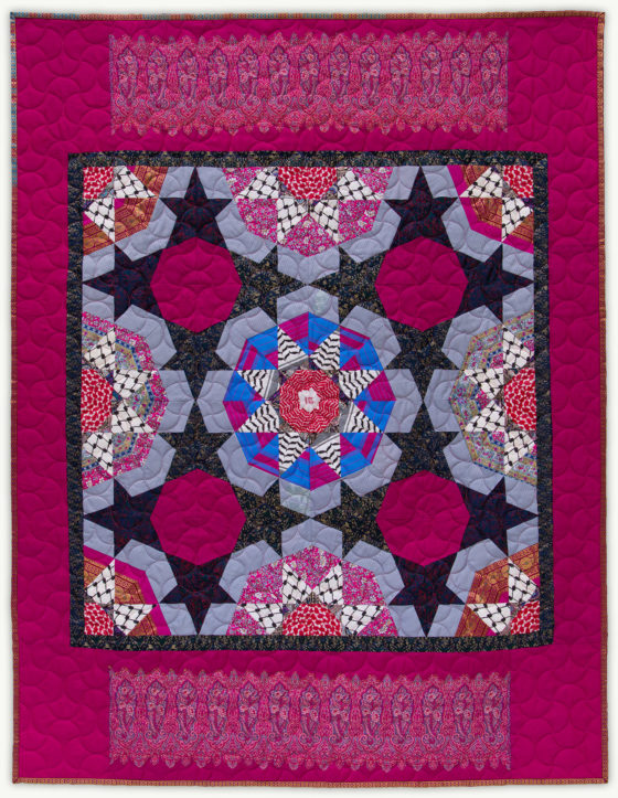 'Eric's-Star', a memorial quilt designed by Lori Mason