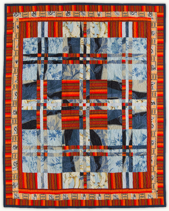 'Colin's Tartan', a memorial quilt designed by Lori Mason