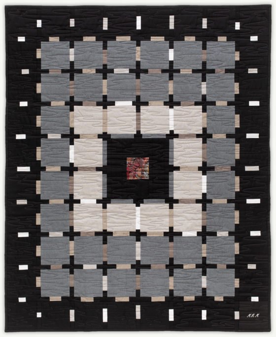 'Michael's Robes 2', a memorial quilt designed by Lori Mason
