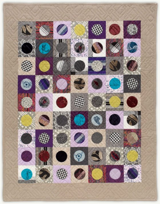 'Barbara's Penny', a memorial quilt designed by Lori Mason