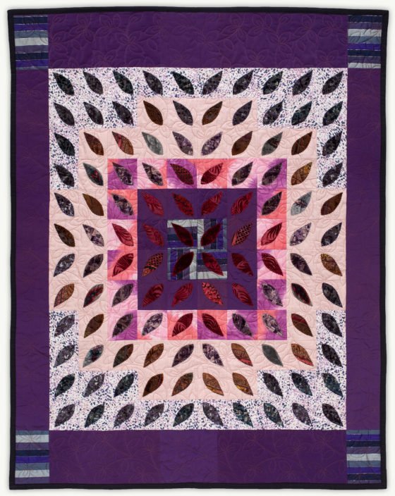 'Barbara's Starburst', a memorial quilt designed by Lori Mason