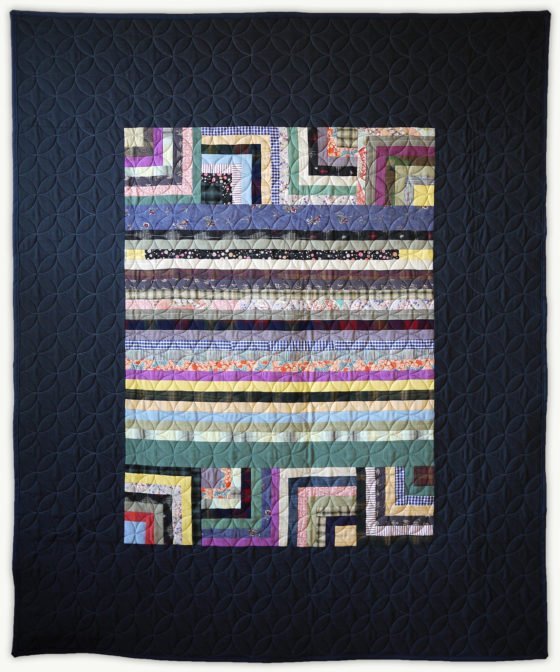 'Silvan's Grad Quilt', a graduation quilt designed by Lori Mason