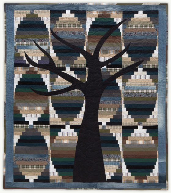 'John'sTree', a memorial quilt designed by Lori Mason