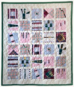 'Grandma Mia', a memorial quilt designed by Lori Mason