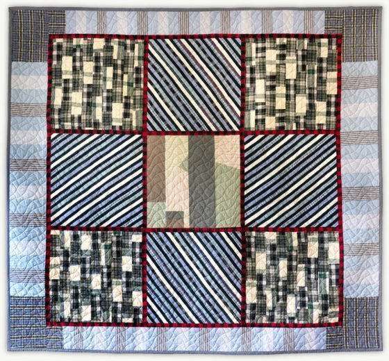 'Bob's Projects', a memorial quilt designed by Lori Mason