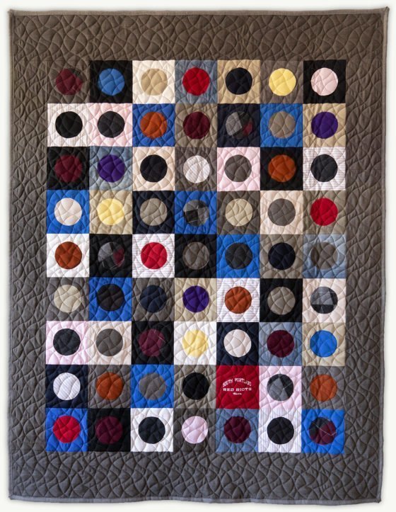 'Justin's-Penny-4', a memorial quilt designed by Lori Mason