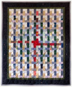 'Ethan's Puzzle', a memorial quilt designed by Lori Mason