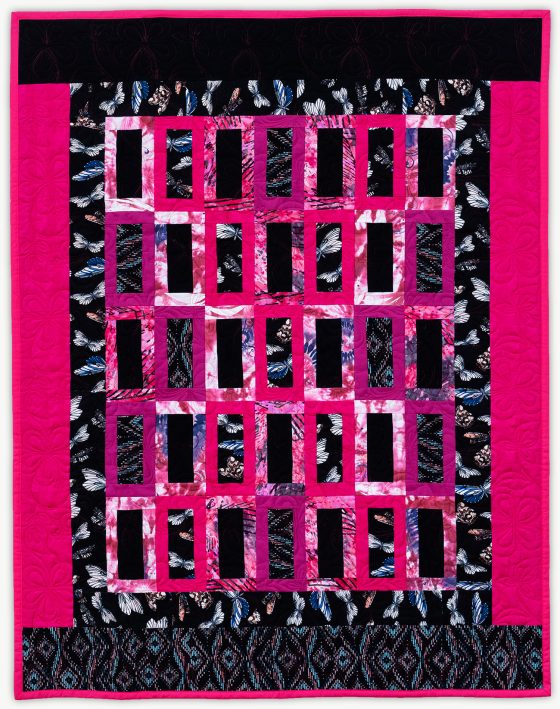 'Grandma Kat 2', a memorial quilt designed by Lori Mason