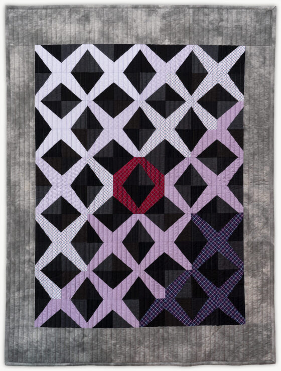 'Ted's Passageway 2', a memorial quilt designed by Lori Mason