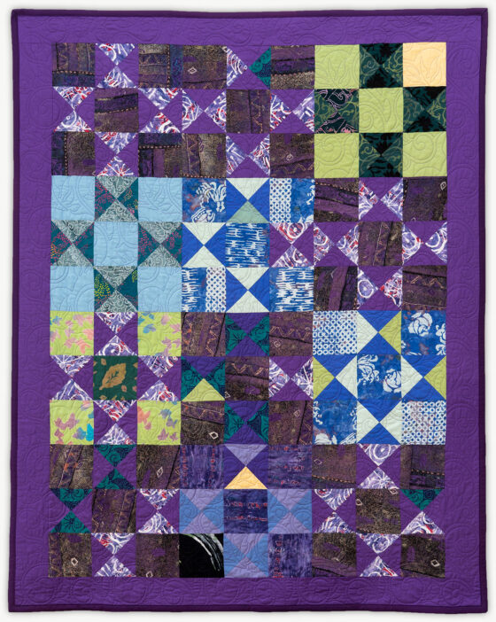 'Ann's Compassion 3', a memorial quilt designed by Lori Mason