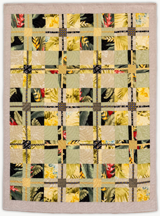'Steve's Tommy Tartan', a memorial quilt designed by Lori Mason
