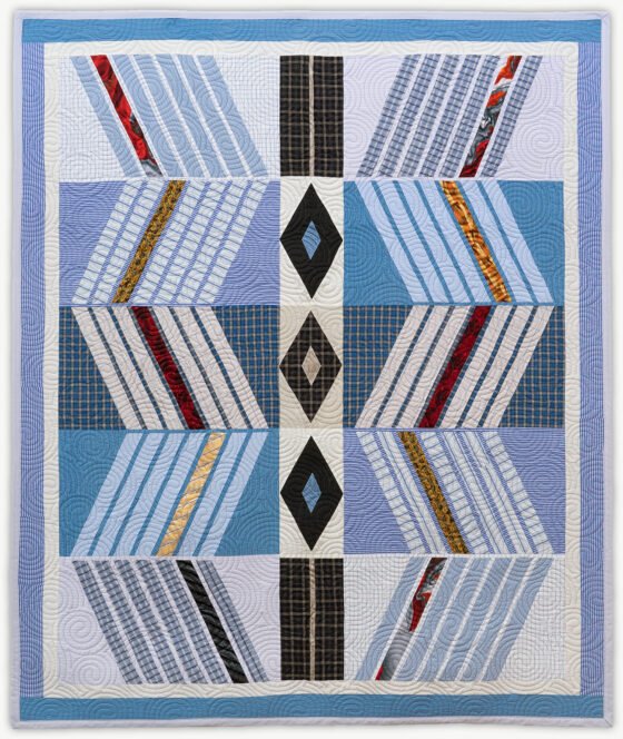 'Joe's Gifts-1', a memorial quilt designed by Lori Mason