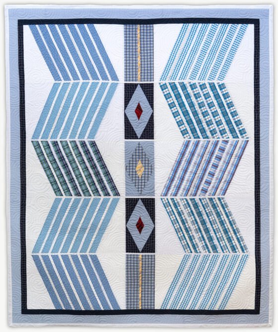 'Joe's Gifts-2', a memorial quilt designed by Lori Mason