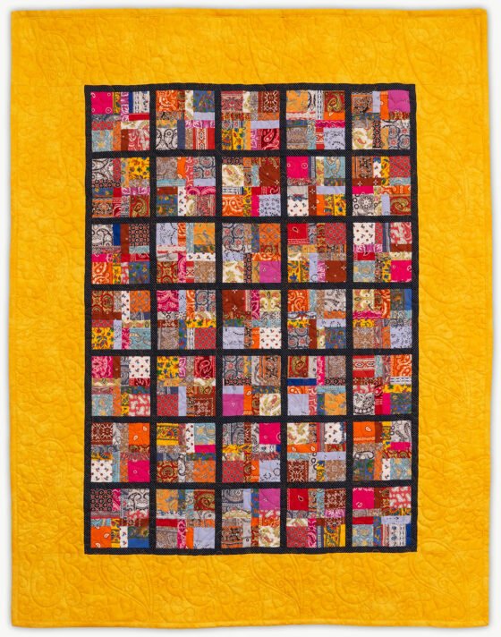 'Fernando's Bandannas', a memorial quilt designed by Lori Mason