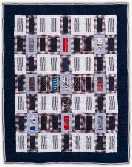 'Salvador's Collections 3', a memorial quilt designed by Lori Mason