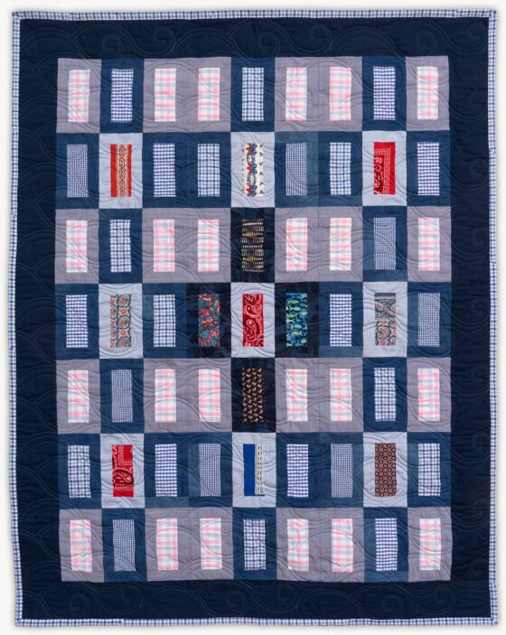 'Salvador's Collections 2', a memorial quilt designed by Lori Mason