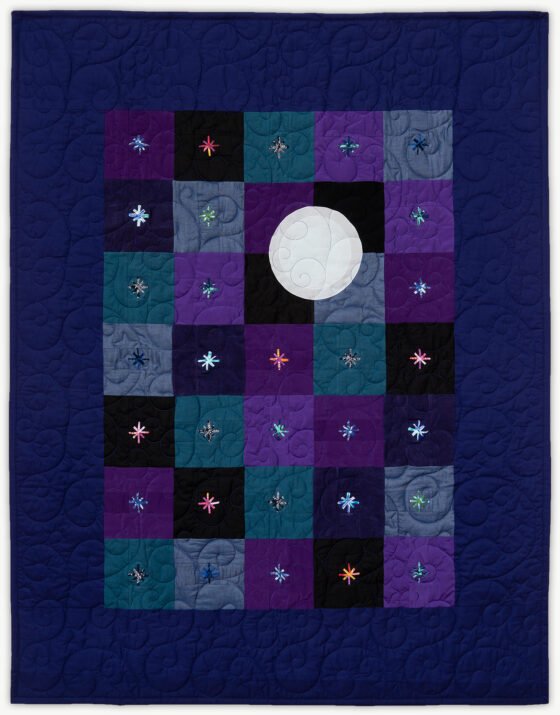 'Love in the Stars', a memorial quilt designed by Lori Mason