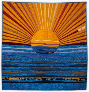 'Sat, Cit, Ananda', a special event quilt designed by Lori Mason