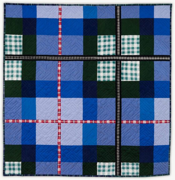'Alistair's MacPhail Tartan', a memorial quilt designed by Lori Mason