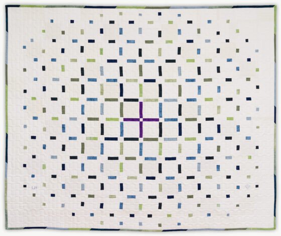 'Louisa's Eclipse', a memorial quilt designed by Lori Mason