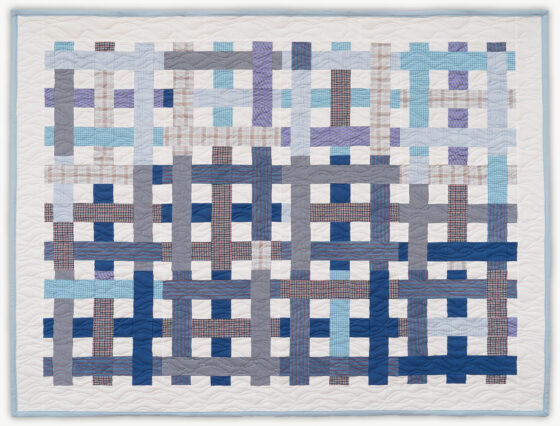 'Gus' Mountain', a memorial quilt designed by Lori Mason