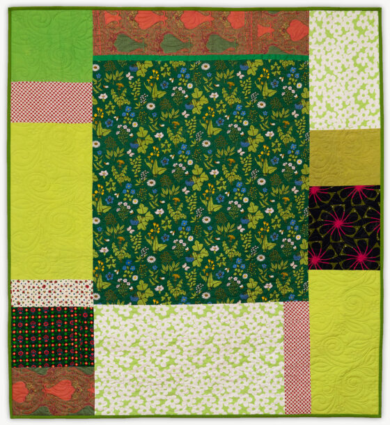 'Judith's Spring Back', a special event quilt designed by Lori Mason
